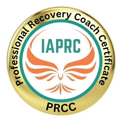 prcc badge IAPRC Professional Recovery Coach Certificate (PRCC) badge